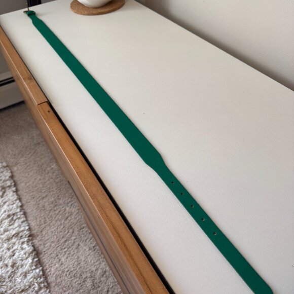 NWOT - Banana Republic Equestrian Waist Belt - M - Kelly Green - Picture 3 of 5